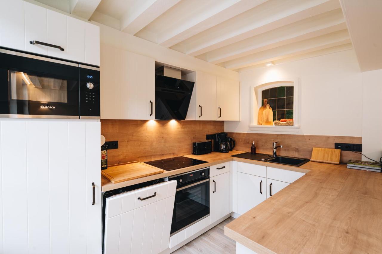 Holiday House Burgblick2 With Garden - Vosproperties Monschau Luaran gambar