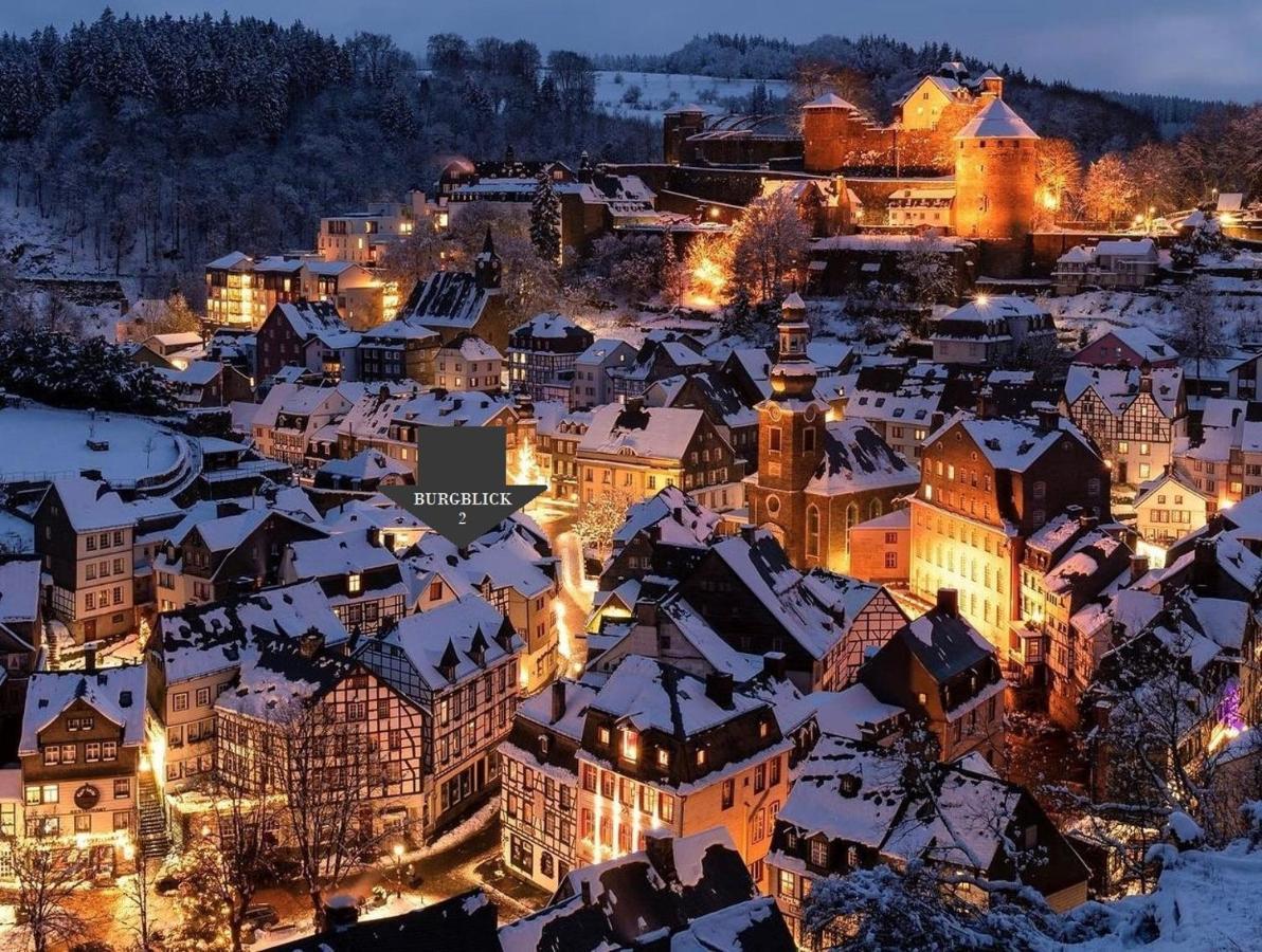 Holiday House Burgblick2 With Garden - Vosproperties Monschau Luaran gambar
